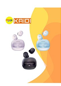 Fone Bluetooth TWS Kaidi KD 795- Cores Sortidas