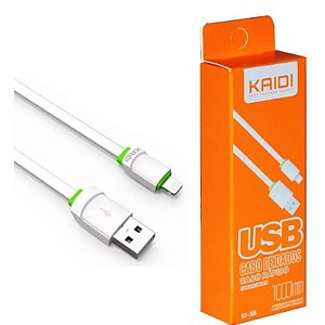 Cabo USB para Lightning Kaidi KD-306 - 1 Metro