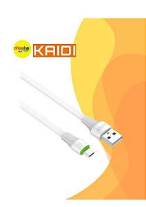 Cabo USB para Micro/V8 Kaidi KD-332M - 3 Metros