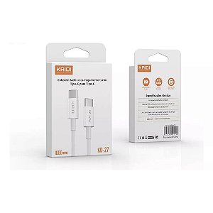 Cabo Turbo Tipo-C para Tipo-C Kaidi – 1 Metro