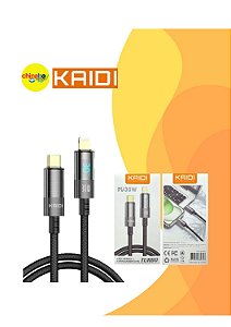 Cabo Tipo-C para Lightning Turbo Kaidi KD-2520CL – 1 Metro