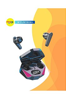 Fone de Ouvido Bluetooth StarmegST-160 – Som Potente