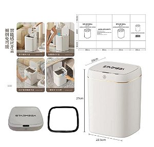 Lixeira Automática com Sensor Starmega ST-377