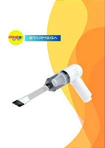 Mini Aspirador Starmega ST-291 – Potência e Silêncio em um Só Produto