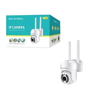 Câmera IP Starmega St-110 – Segurança Inteligente em Tempo Real