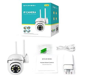 Câmera IP Starmega ST-102 – Segurança Inteligente em Tempo Real