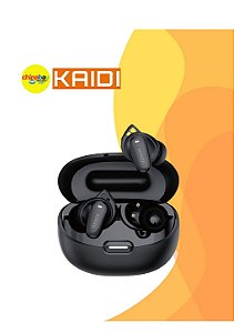 Fone de Ouvido Sem Fio Kaidi KD-7102 – Qualidade de Som e Liberdade TWS