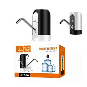 Bomba Elétrica Lehmox LEY-57 Recarregável USB – Praticidade e Economia