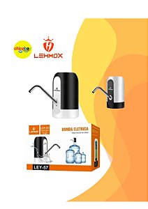 Bomba Elétrica Lehmox LEY-57 Recarregável USB – Praticidade e Economia