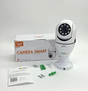 Câmera de Segurança Wifi Smart bocal Altomex AL-d890
