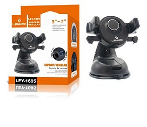 Suporte Veicular de Celular Lehmox LEY-1695 – Com Ventosa