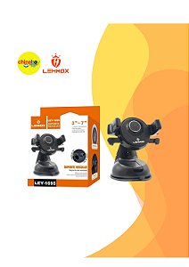 Suporte Veicular de Celular Lehmox LEY-1695 – Com Ventosa