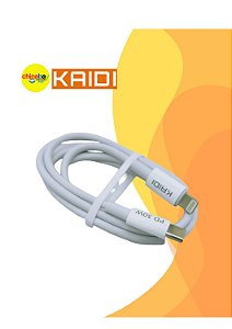 Cabo Kaidi KD-26 Tipo-C Para Iphone – Carregamento Turbo PD 30W