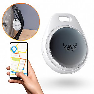 Localizador Tag Mini Rastreador Anti-perda Compatível Iphone Branco