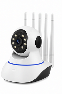 Câmera de Segurança Altomex 5 Antenas Wi-Fi – Monitoramento Fácil e Prático