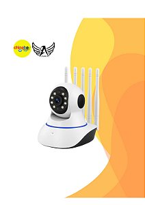 Câmera de Segurança Altomex 5 Antenas Wi-Fi – Monitoramento Fácil e Prático