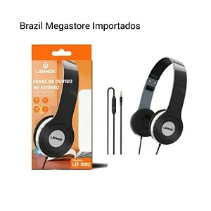 Fone de ouvido hd esterio lef 1002