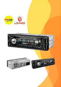 Som Automotivo Com Bluetooth Lehmox Ley-1854