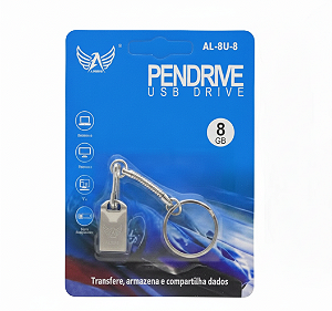 Pen Drive Altomex AL-8U-8 – 8GB | Rápido, Portátil e Confiável