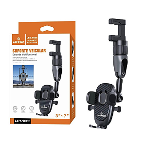 Suporte Veicular Lehmox LEY-1665 – Estande Multifuncional (3” a 7”)
