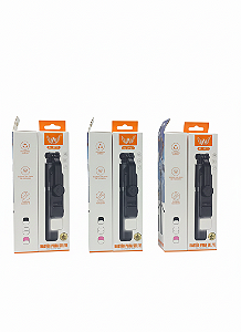 Bastão De Selfie Tripé Celular Led Controle Bluetooth- Sortida