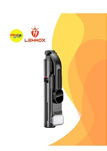 Bastão De Selfie Tripé Celular Led Controle Bluetooth- Sortida