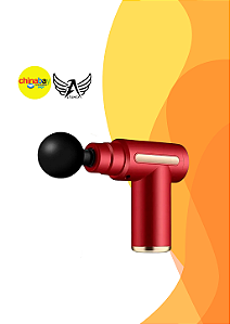 Massageador Elétrico Pistola Massagem Muscular Profissional- Sortidas