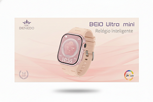 Relogio Smartchwatch Beio Ultra Mini Com Tecnologia Avançada