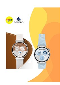 Relogio Smartchwatch Gt5 Mini Benedo Resistente A Agua