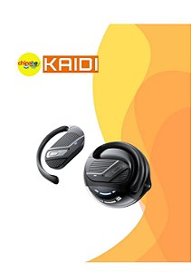 Fone Ouvido Kaidi Kd-799 Bluetooth 5.3 Touch Não Intrusivo Cor Sortida