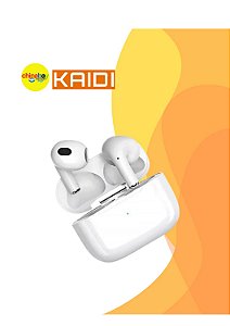 Fone Bluetooth 5.4 Kaidi KNC 5602 In-ear Branco