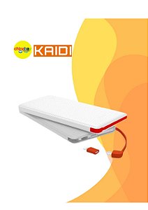 Carregador Portátil Power Bank 10000mAh Kaidi KD-951 Cor Sortida