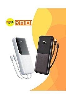Carregador Power Bank 10.000mah Kaidi 22.5w Cor Sortida