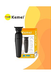 Máquina De Acabamento Corta Cabelo Profissional Kemei 2299