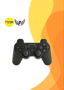 Controle Gamer Sem Fio ALTO-3W Bluetooth para PS3 Wireless com Vibração