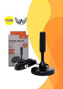 Antena Digital Para Smart TV Altomex AL-1003 Cabo Longo 3 Metros