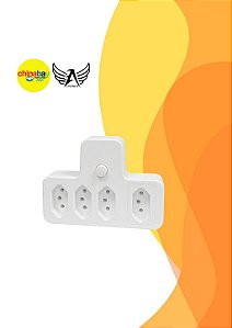 Tomada Soquete Extensão Elétrica 2500W AL-1383 Bivolt