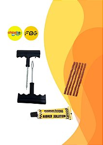 Kit Reparo De Pneu Macarrão 8 Em 1 FBG-3001 Carro Moto Remendo Furado