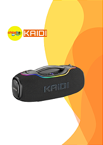Caixa De Som Bluetooth Kaidi KNC5808 650W 8 Alto-Falantes IPX6