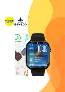 Smartwatch Benedo Watch 11 Pro Faz Chamadas Tela HD Monitor Cardíaco Notificações