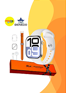 Smartwatch Benedo Watch 11 Mini Compacto Elegante Bluetooth Saúde e Esportes
