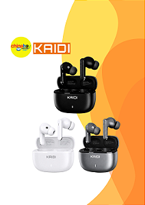 Fone De Ouvido Kaidi KD-7026 Sem Fio Bluetooth Cancelamento De Ruído Ativo