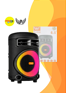 Caixa De Som Bluetooth Portátil Altomex Kts-1205 Potente Led Rgb Usb Fm P10