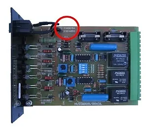PLACA CONTROLE PARTIDA DELTA P -  HUSSMANN