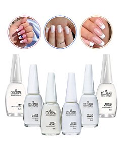 Kit Clássicos Tons de Branco Colorama 8ml