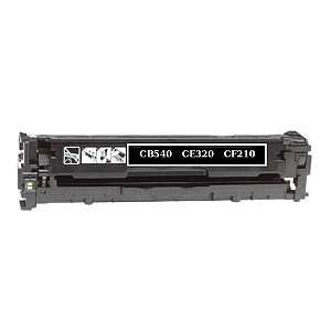 Toner Compatível HP CB540A | CE320A | CF210A | BLACK (Preto) | 2.2K