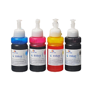 Tinta Compatível Epson T664 | T673 | Star Ink | 70ml | Sem Caixa | Kit 4 cores