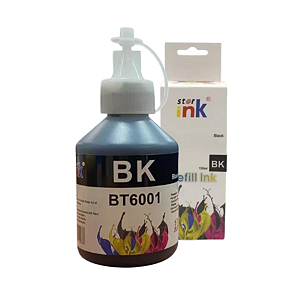 Tinta Compatível Brother Preta | Com Caixa | BT6001 | BT5001 | Star Ink | 115ml