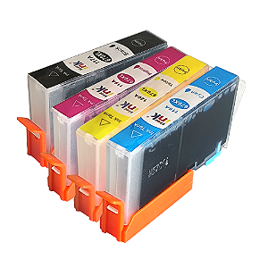 Kit Cartucho De Tinta Compatível HP 670xl com 4 Unidades Star Ink