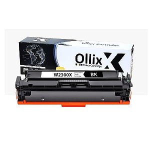 Toner Compatível HP | COM CHIP | 230X | W2300X | PRETO BK | 7.5K | Ollix